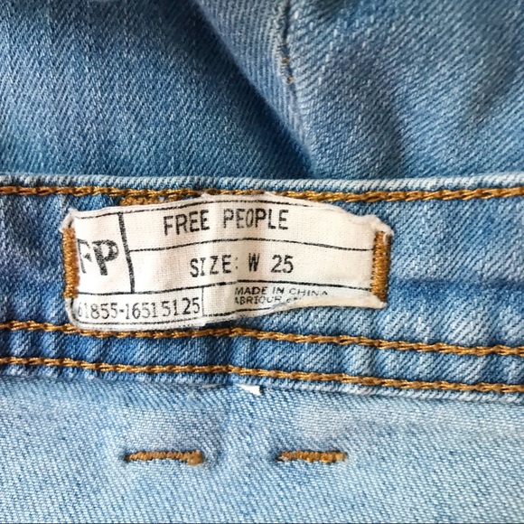 Free People Vintage Looking Flare Jeans - Picture 5 of 5